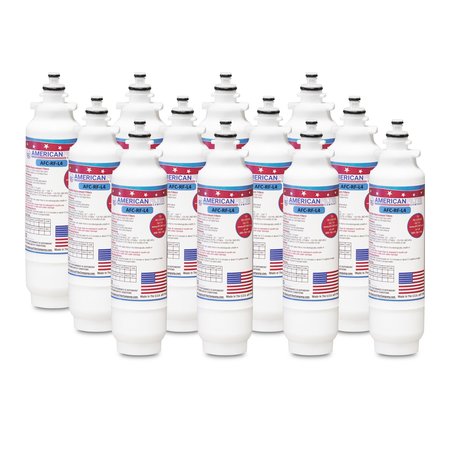 AFC Brand AFC-RF-L4, Compatible to LG LSXS26326S Refrigerator Water Filters (12PK) Made by AFC -  AMERICAN FILTER CO, LSXS26326S-AFC-RF-L4-12-73503